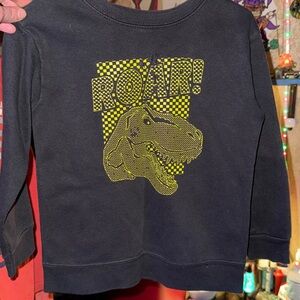 Garanimals Black Dinosaur Roar Sweatshirt